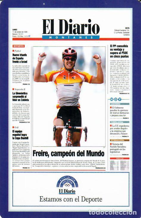 Coleccionismo Calendarios: CALENDARIO DE PUBLICIDAD - A&Ntilde;O 2000 - EL DIARIO MONTA&Ntilde;&Eacute;S