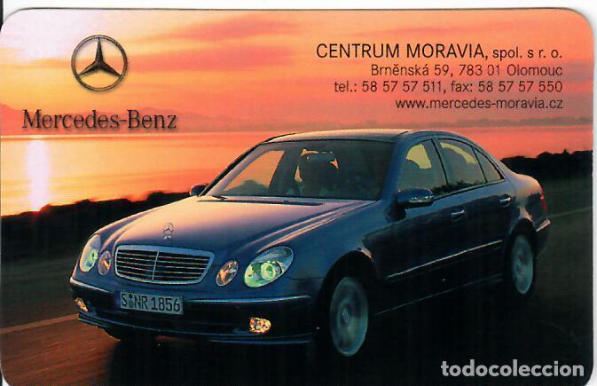 Coleccionismo Calendarios: CALENDARIO DE BOLSILLO DE REP. CHECA - A&Ntilde;O 2003 - MERCEDES BENZ