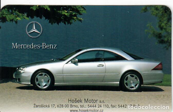 Coleccionismo Calendarios: CALENDARIO DE BOLSILLO DE REP. CHECA - A&Ntilde;O 2003 - MERCEDES BENZ