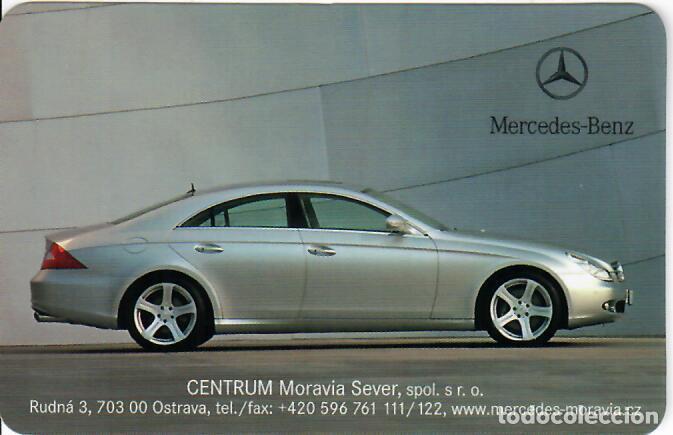 Coleccionismo Calendarios: CALENDARIO DE BOLSILLO DE REP. CHECA - A&Ntilde;O 2003 - MERCEDES BENZ