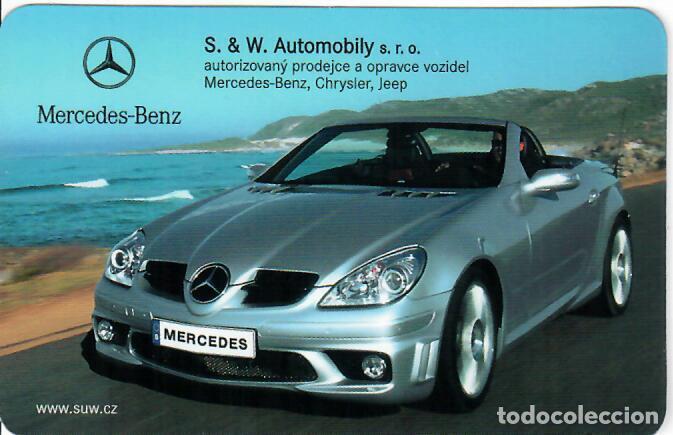 Coleccionismo Calendarios: CALENDARIO DE BOLSILLO DE REP. CHECA - A&Ntilde;O 2005 - MERCEDES BENZ