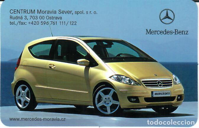 Coleccionismo Calendarios: CALENDARIO DE BOLSILLO DE REP. CHECA - A&Ntilde;O 2005 - MERCEDES BENZ