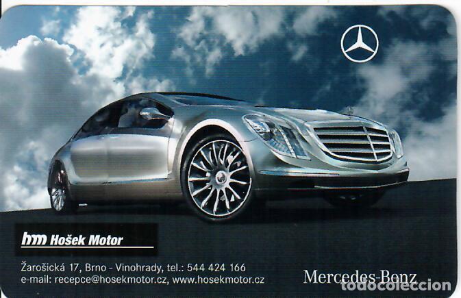 Coleccionismo Calendarios: CALENDARIO DE BOLSILLO DE REP. CHECA - A&Ntilde;O 2008 - MERCEDES BENZ