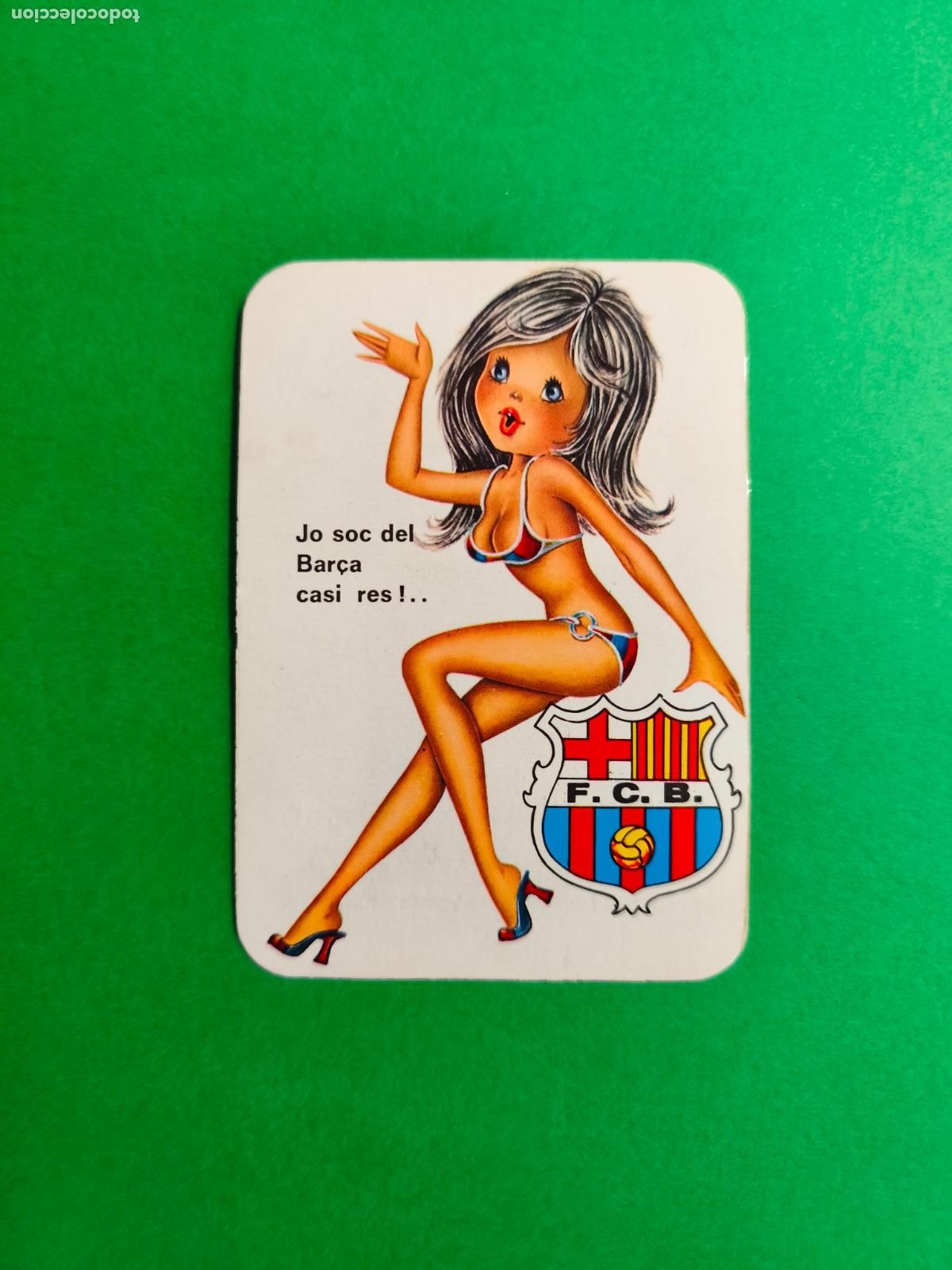 Coleccionismo Calendarios: CALENDARIO DE BOLSILLO F.C. BARCELONA 1976 CORNELLA