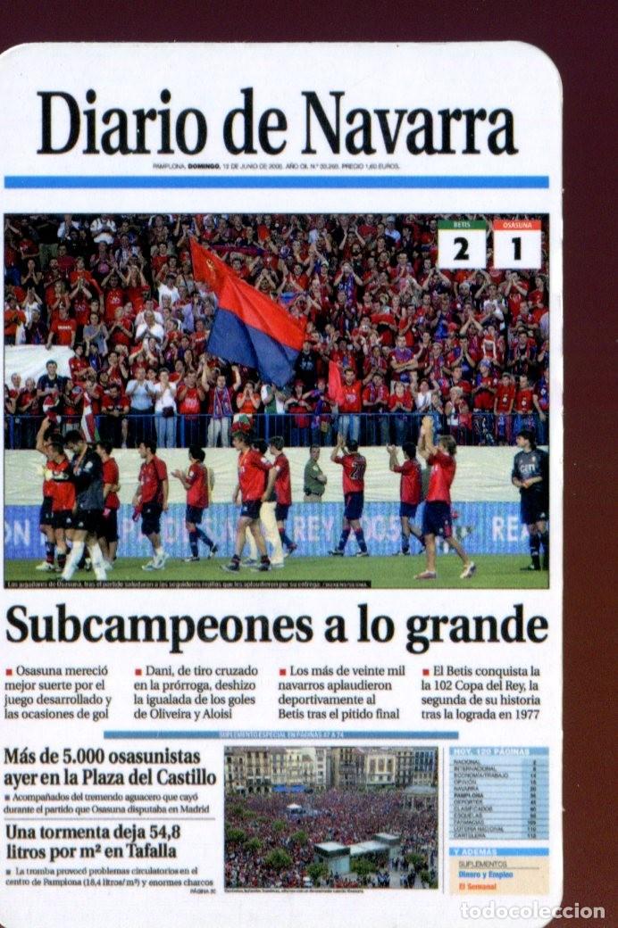 Colecionismo Calend&aacute;rios: CALENDARIO PUBLICITARIO. DIARIO DE NAVARRA. A&Ntilde;O 2006 PERIODICO PRENSA