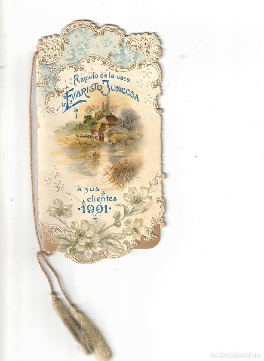 Coleccionismo Calendarios: CALENDARIO 1901. CHOCOLATES JUNCOSA
