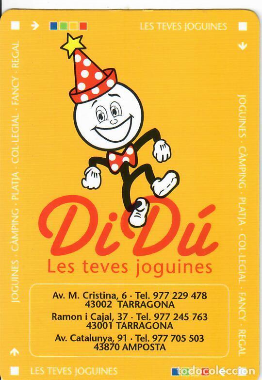 Coleccionismo Calendarios: CALENDARIO DE PUBLICIDAD - A&Ntilde;O 2008 - DID&Uacute; - DI JOC - REUS