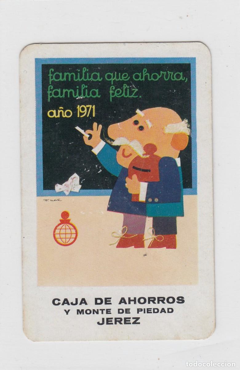Coleccionismo Calendarios: CALENDARIO DE BOLSILLO. H. FOURNIER. CAJA DE AHORROS Y MONTE DE PIEDAD, JEREZ. A&Ntilde;O 1971