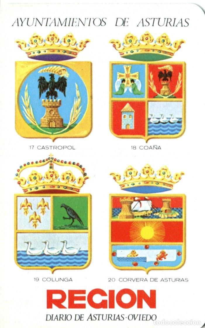 Coleccionismo calendarios: Calendario Fournier. Regi&oacute;n. Diario de Asturias-Oviedo, A&Ntilde;O 1971 PERIODICO PRENSA