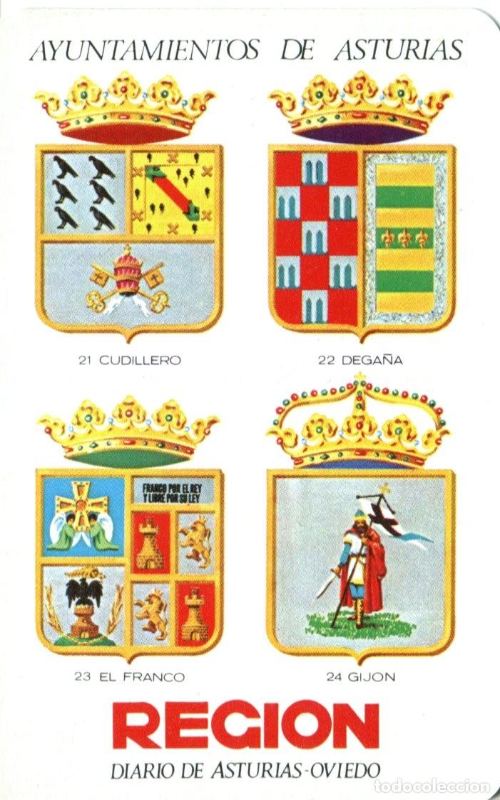 Coleccionismo calendarios: Calendario Fournier. Regi&oacute;n. Diario de Asturias-Oviedo, A&Ntilde;O 1971 PERIODICO PRENSA