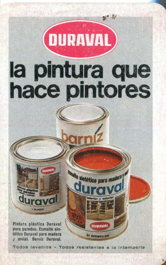 Colecionismo Calend&aacute;rios: CALENDARIO FOURNIER PINTURA DURAVAL A&Ntilde;O 1973. VER FOTOS