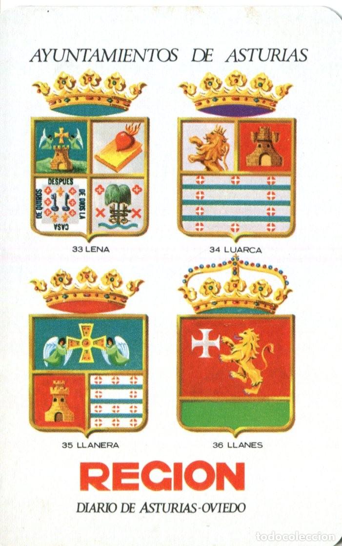 Colecionismo Calend&aacute;rios: Calendario Fournier. Regi&oacute;n. Diario de Asturias-Oviedo, A&Ntilde;O 1973 PERIODICO PRENSA