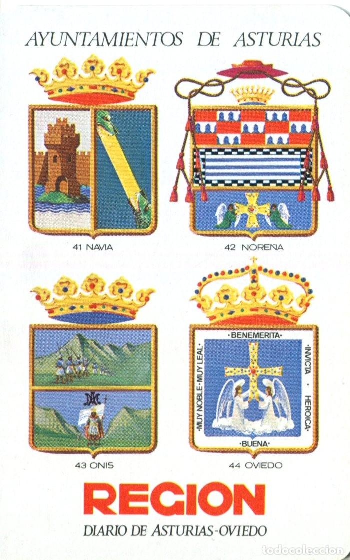 Colecionismo Calend&aacute;rios: Calendario Fournier. Regi&oacute;n. Diario de Asturias-Oviedo, A&Ntilde;O 1974 PERIODICO PRENSA
