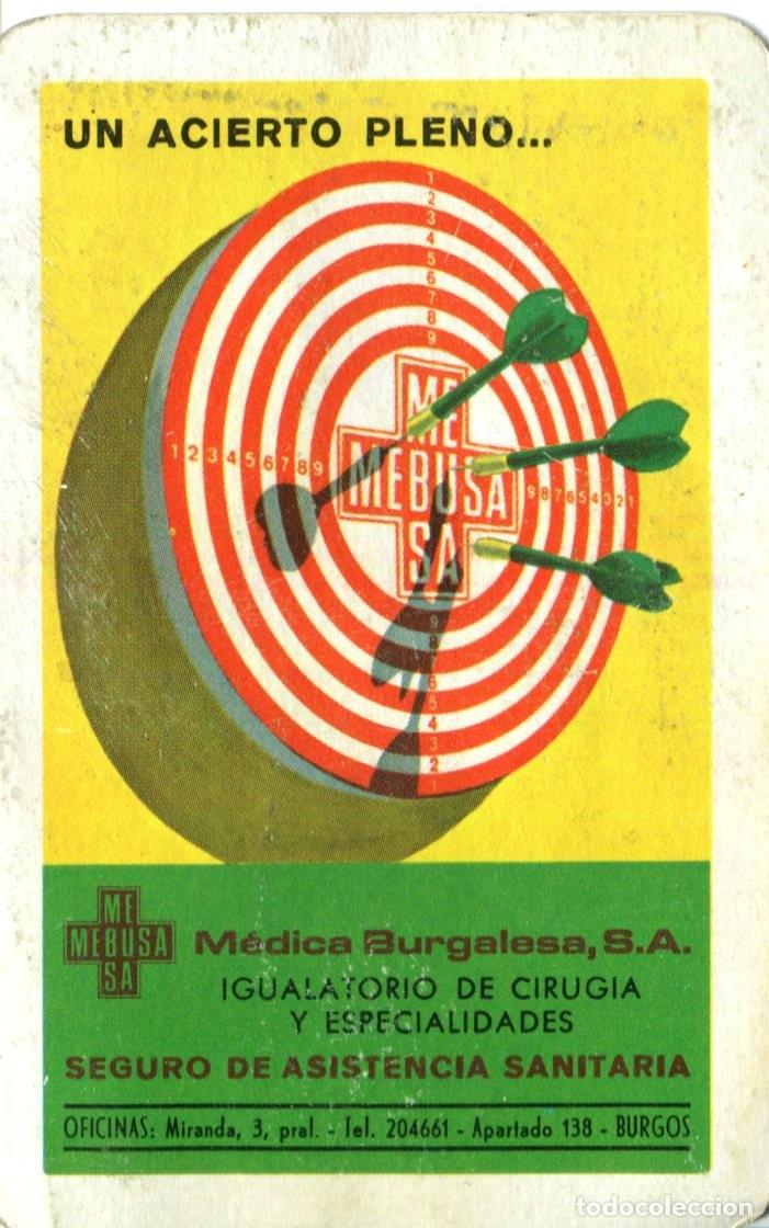 Colecionismo Calend&aacute;rios: CALENDARIO FOURNIER MEDICA BURGALESA MEBUSA A&Ntilde;O 1975
