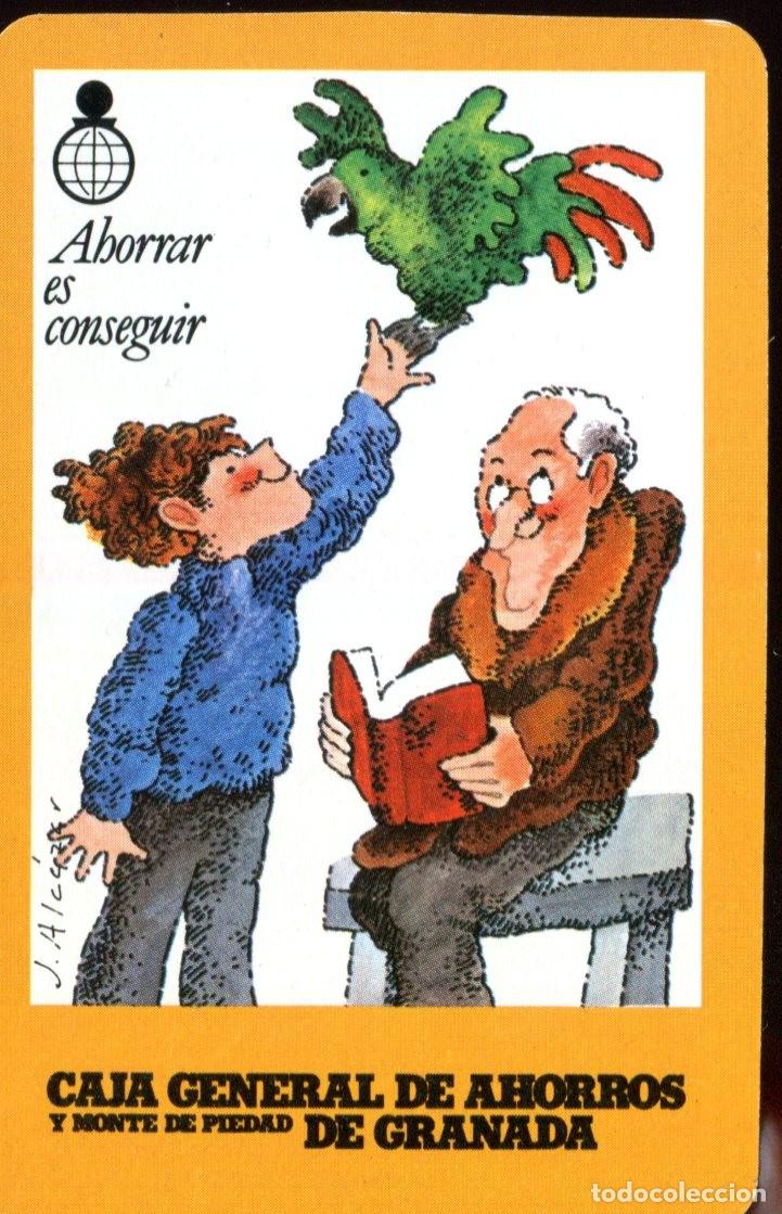 Colecionismo Calend&aacute;rios: CALENDARIO FOURNIER CAJA GENERAL DE AHORROS Y MONTE DE PIEDAD DE GRANADA 1981