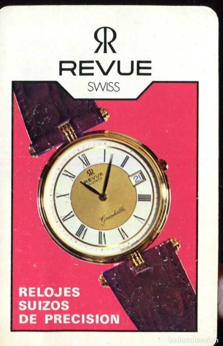 Colecionismo Calend&aacute;rios: Calendario bolsillo - RELOJ SUIZO DE PRECISION REVUE - FOURNIER - A&ntilde;o 1984