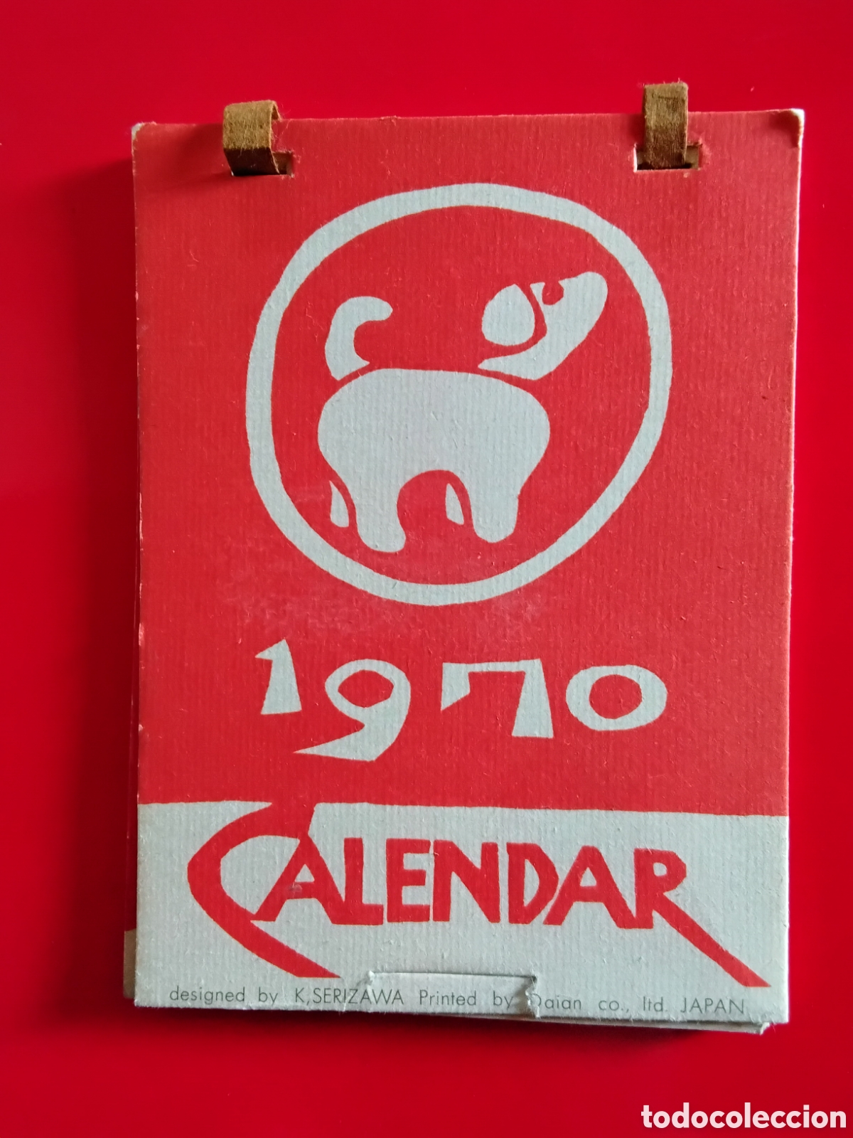 Coleccionismo Calendarios: CALENDAR 1970. KEISUKE SERIZAWA. JAPAN. CALENDARIO