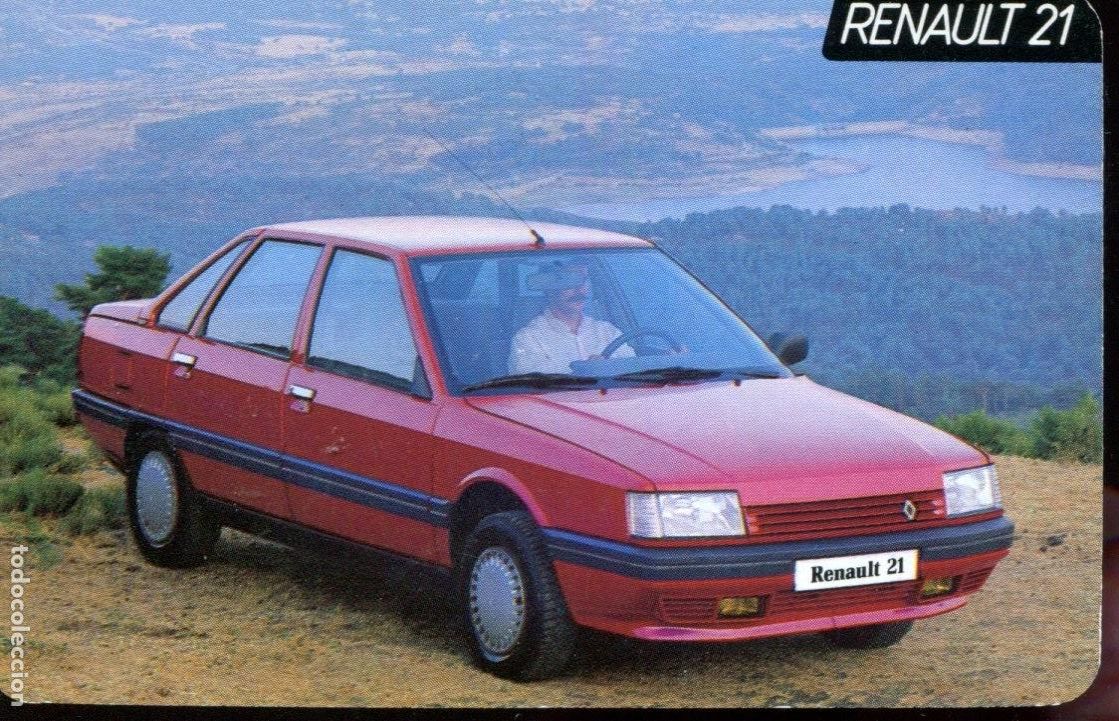 Coleccionismo Calendarios: CALENDARIO DE FOURNIER , RENAULT 21 .., A&Ntilde;O 1987 COCHE