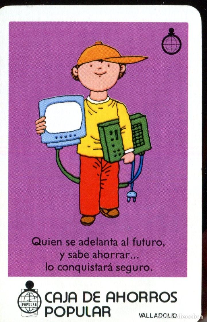Coleccionismo calendarios: CALENDARIO DE FOURNIER DE CAJA DE AHORROS POPULAR-A&Ntilde;O 1988 INFORMATICO