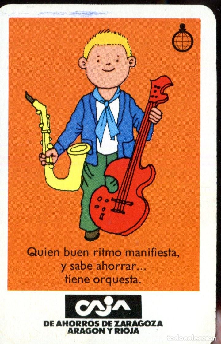 Colecionismo Calend&aacute;rios: CALENDARIO FOURNIER PUBLICIDAD CAJA DE AHORROS ZARAGOZA ARAGON RIOJA 1988