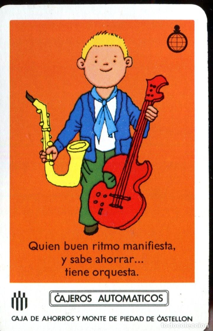 Coleccionismo calendarios: CALENDARIO FOURNIER - CAJA DE AHORROS Y MONTE DE PIEDAD DE CASTELLON - 1988 - DIFICIL