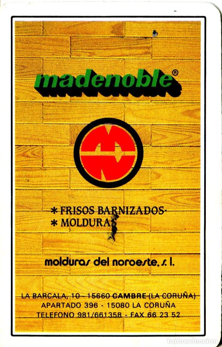 Coleccionismo calendarios: CALENDARIO FOURNIER - MADENOBLE - MOLDURAS DEL NOROESTE CAMBRE LA CORU&Ntilde;A 1989.