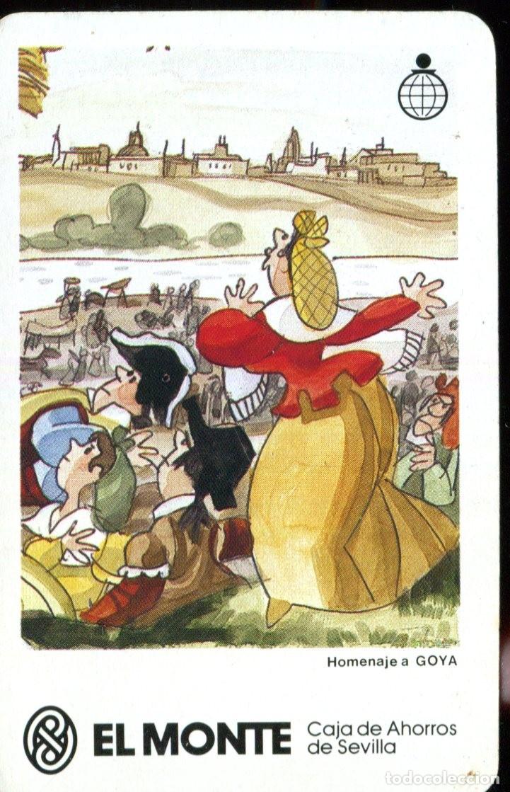 Coleccionismo calendarios: Calendario bolsillo - A&ntilde;o 1989 - CAJA AHORROS DE SEVILLA EL MONTE - FOURNIER - BANCO