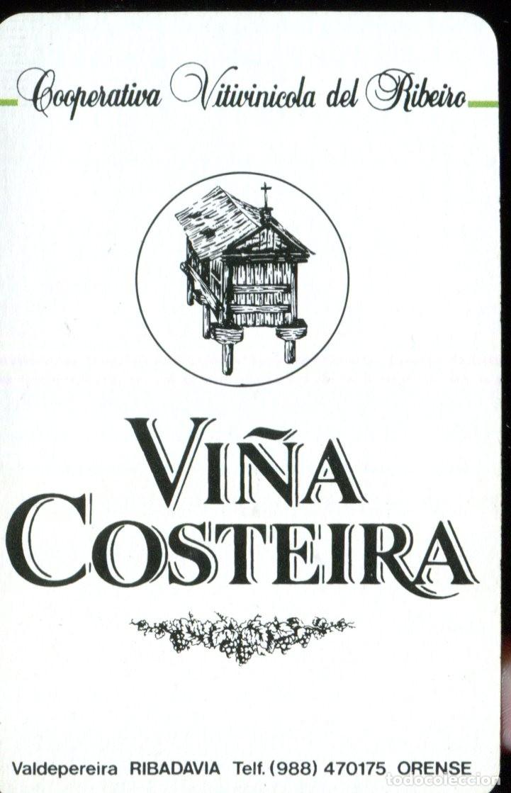 Coleccionismo calendarios: Calendario Fournier 1992 Vi&ntilde;a Costeira Cooperativa Vitivinicola del Ribeiro - Orense