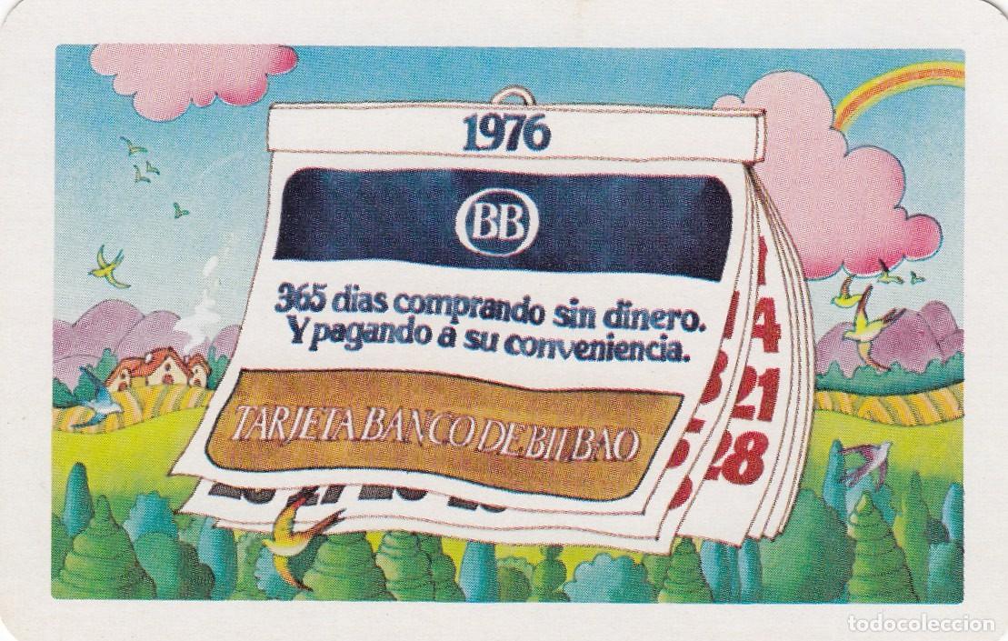 Coleccionismo Calendarios: CALENDARIO DE BOLSILLO. H. FOURNIER. BANCO DE BILBAO. 1976