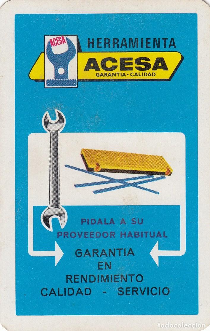 Coleccionismo Calendarios: CALENDARIO DE BOLSILLO. H. FOURNIER. HERRAMIENTA ACESA. A&Ntilde;O 1971