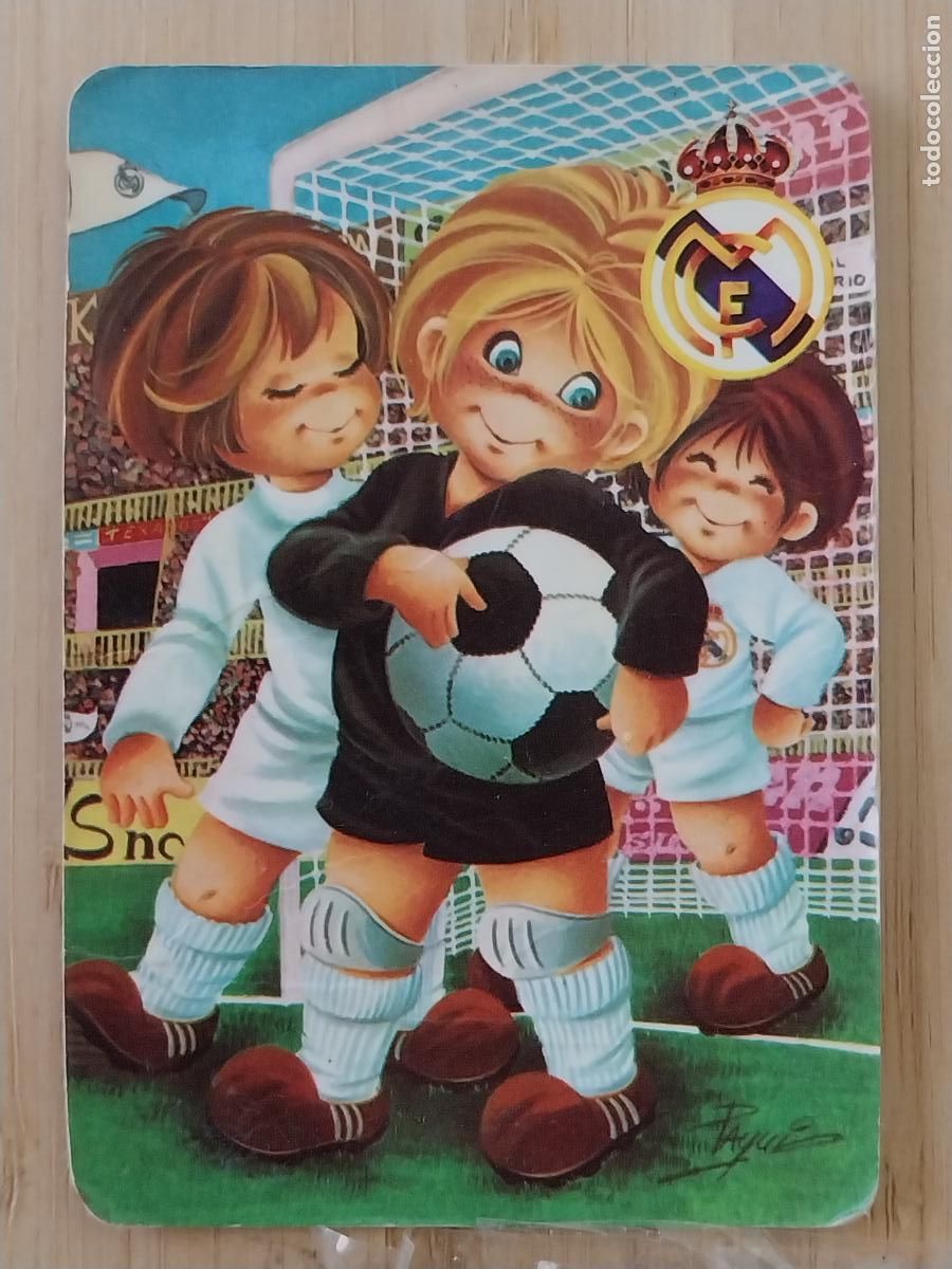 Coleccionismo Calendarios: ILUSTRACION FUTBOL NI&Ntilde;OS CALENDARIO 1980 PUBLI PUB DON EZEQUIEL