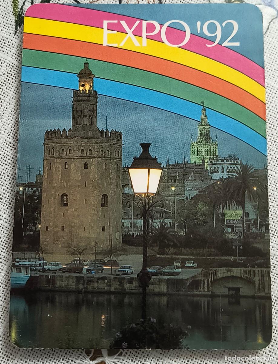 Coleccionismo Calendarios: CALENDARIO BOLSILLO | EXPO 92 - A&Ntilde;O 1992