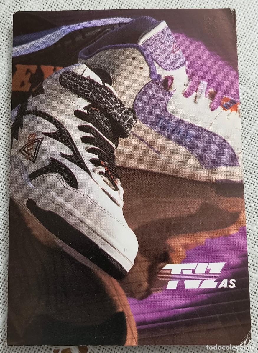 Coleccionismo Calendarios: CALENDARIO BOLSILLO | ZAPATILLAS DEPORTIVAS - A&Ntilde;O 1992