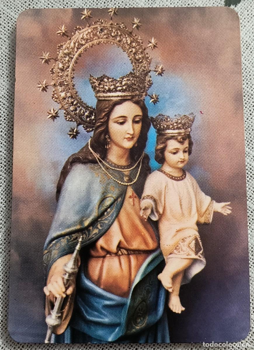 Coleccionismo Calendarios: CALENDARIO BOLSILLO | LA VIRGEN CON EL NI&Ntilde;O - A&Ntilde;O 1990