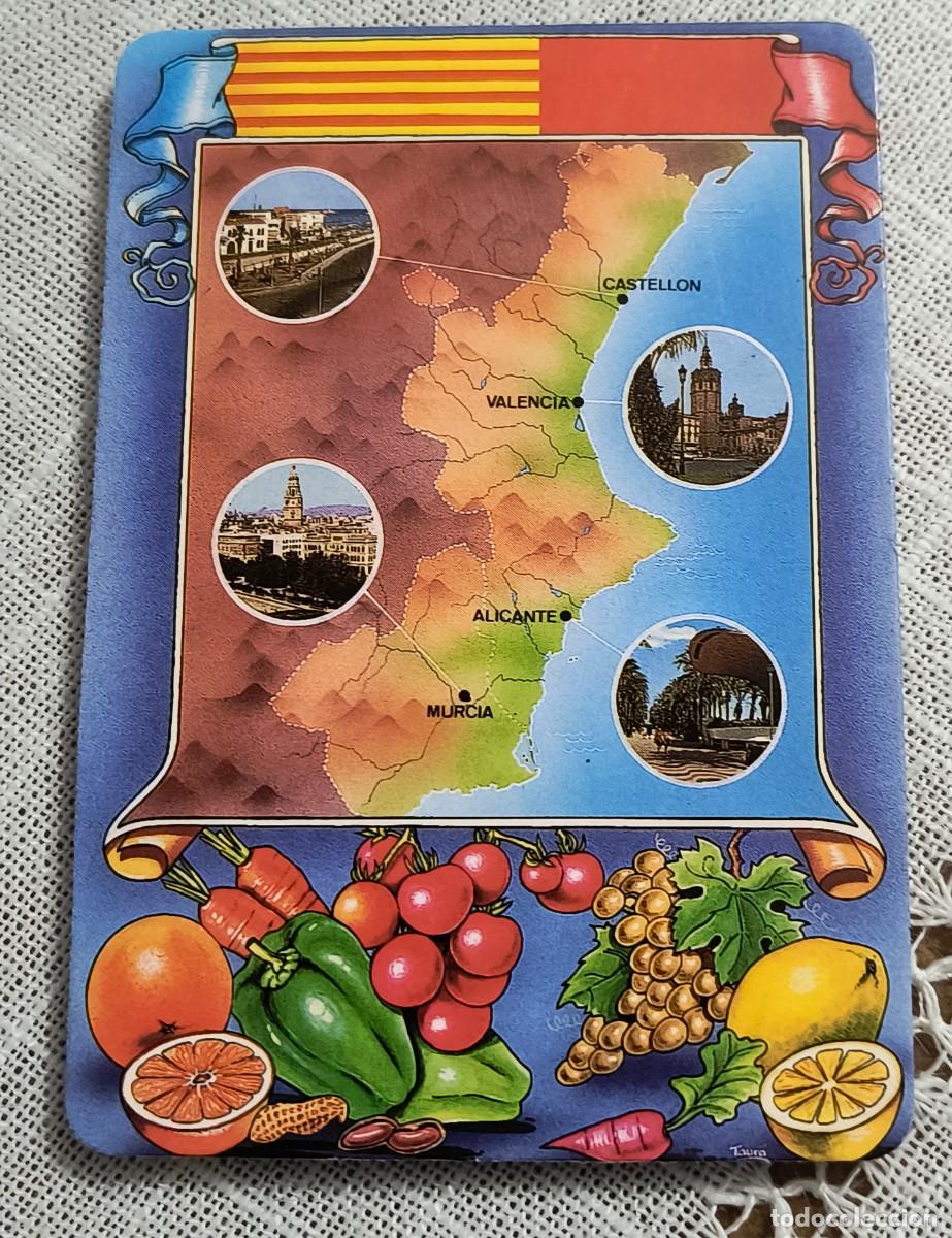 Coleccionismo Calendarios: CALENDARIO BOLSILLO | MAPA DE VALENCIA - A&Ntilde;O 1990
