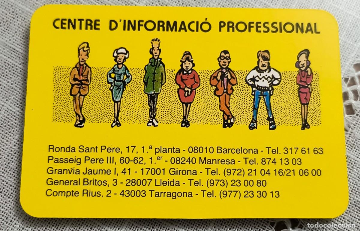 Coleccionismo Calendarios: CALENDARIO BOLSILLO | CENTRE D' INFORMACI&Oacute; PROFESSIONAL - A&Ntilde;O 1991