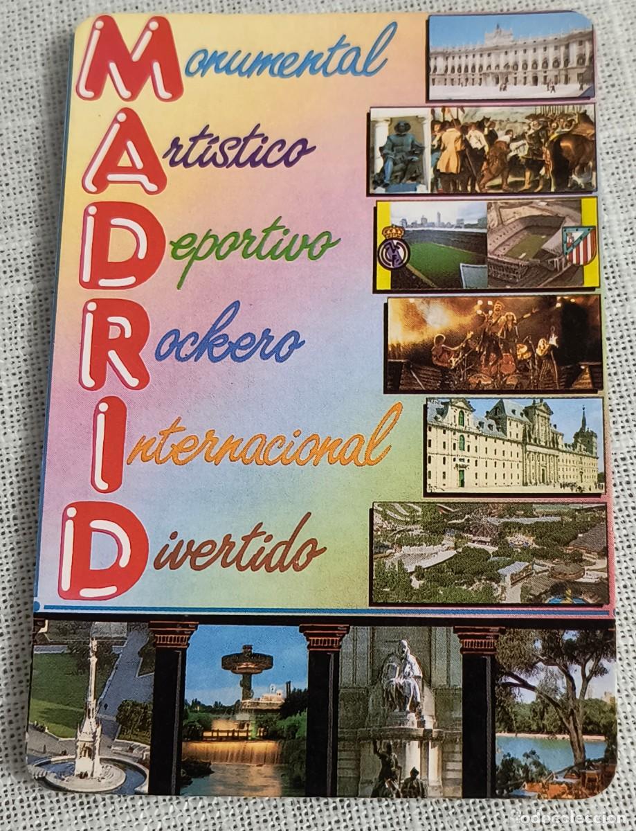 Coleccionismo Calendarios: CALENDARIO BOLSILLO | MADRID / TURISMO - A&Ntilde;O 1989