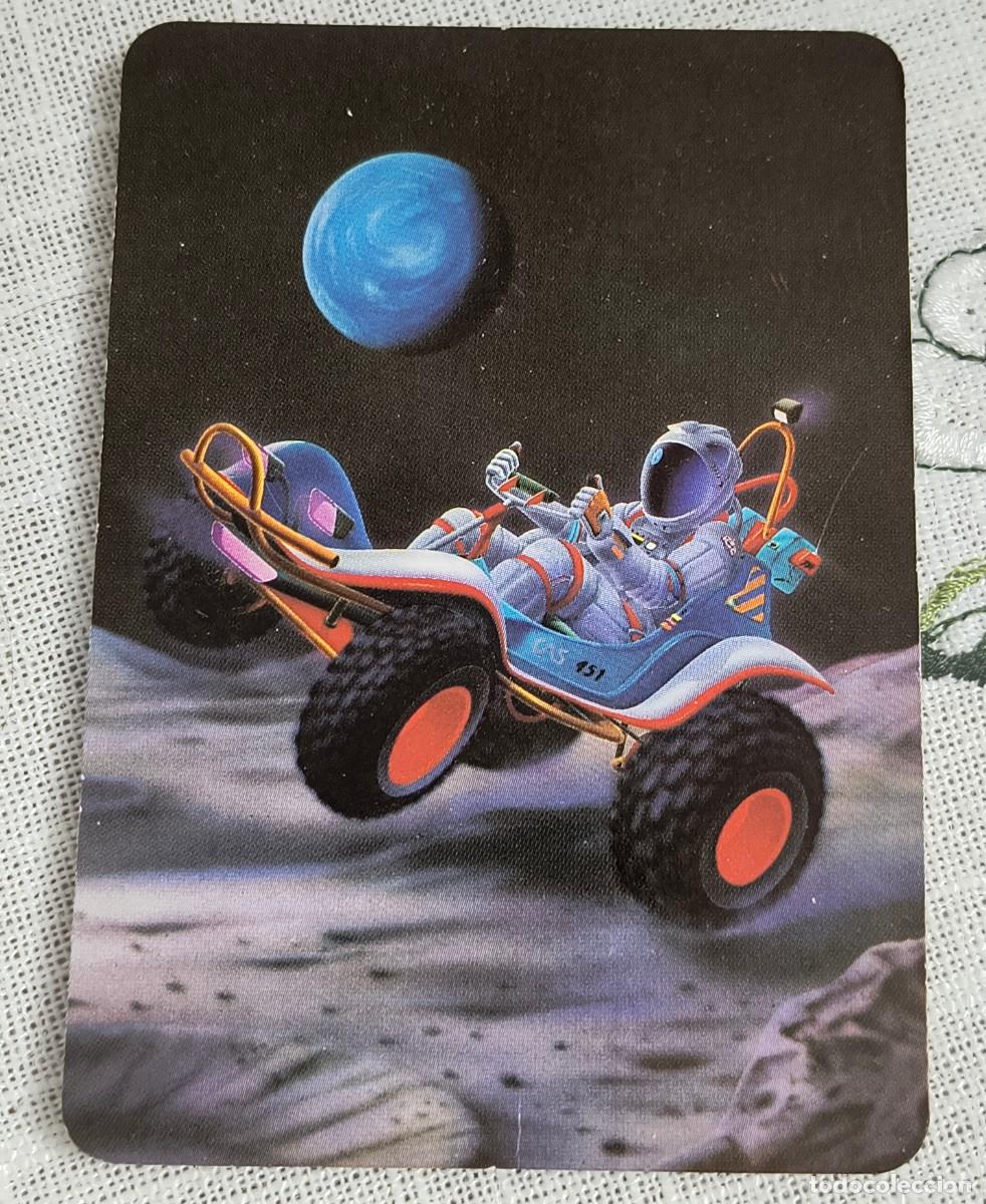 Coleccionismo Calendarios: CALENDARIO BOLSILLO | ASTRONAUTA EN VEH&Iacute;CULO - A&Ntilde;O 1991