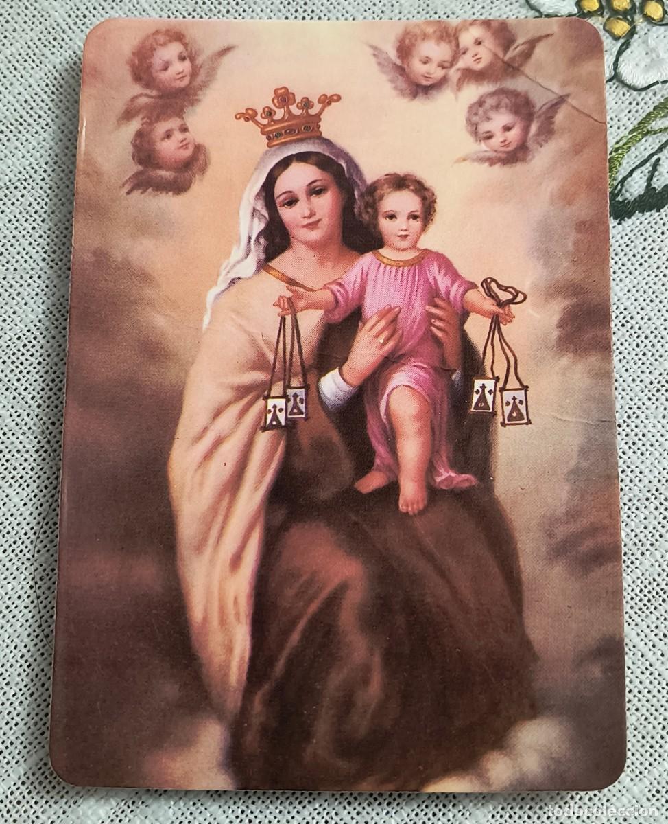 Coleccionismo Calendarios: CALENDARIO BOLSILLO | VIRGEN DEL CARMEN - A&Ntilde;O 1989