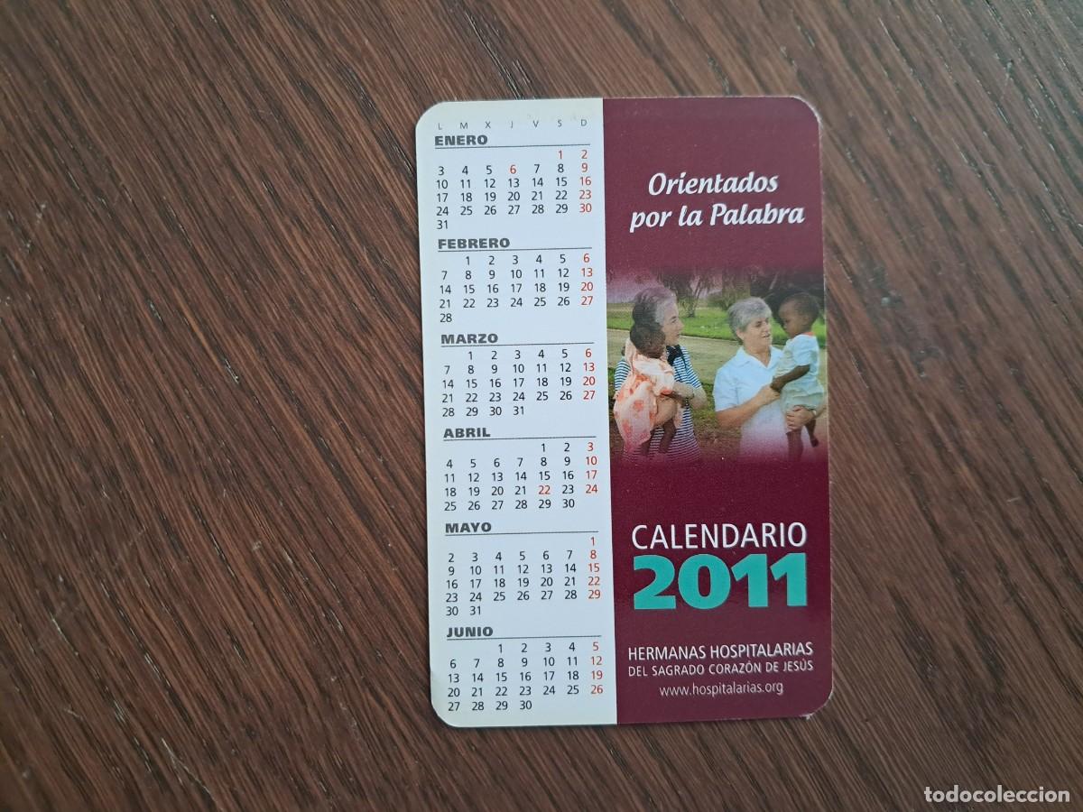 Coleccionismo Calendarios: calendario de publicidad, hermanas hospitalarias del sagrado coraz&oacute;n de Jes&uacute;s, a&ntilde;o 2011.