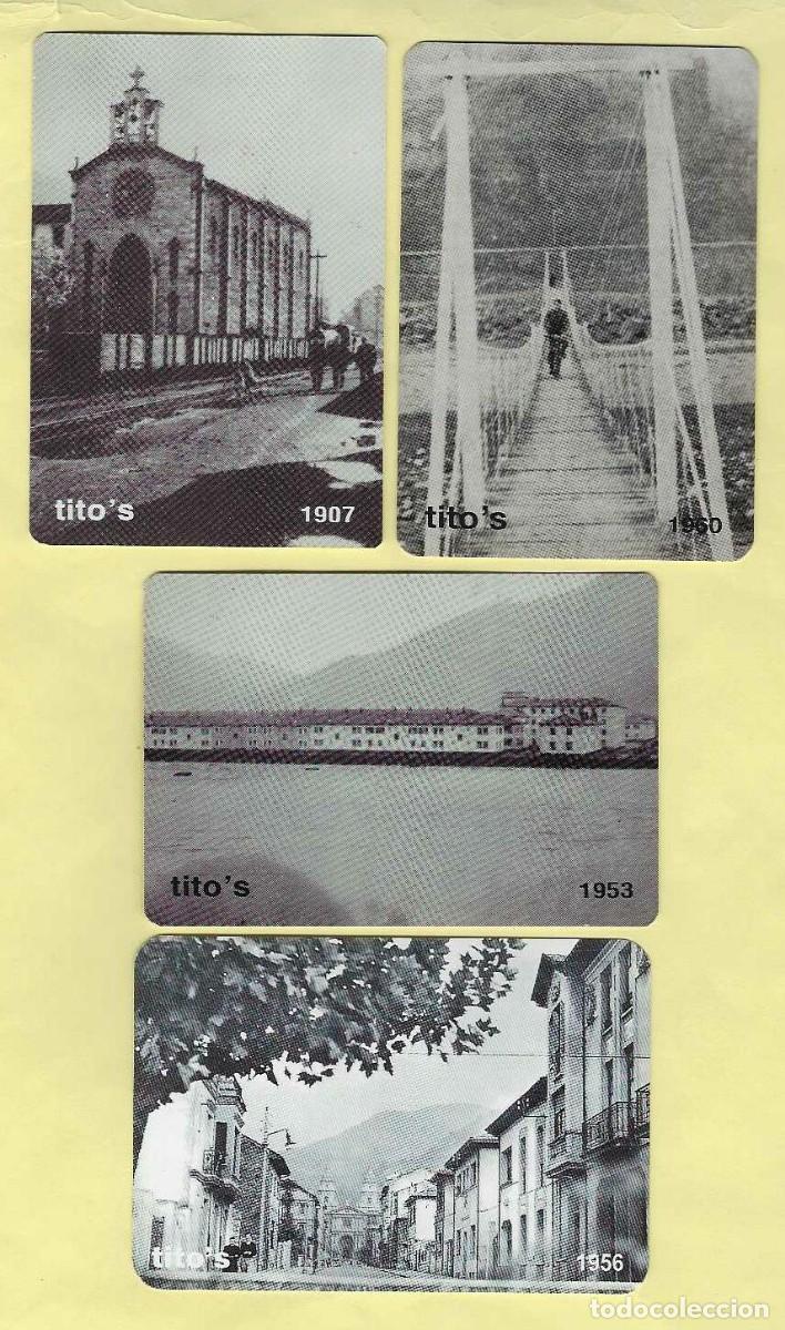 Coleccionismo Calendarios: 4 CALENDARIOS BOLSILLO A&Ntilde;OS 1997-1999 RESTAURANTE TITO'S - MIERES (ASTURIAS) - VER FOTO REVERSOS