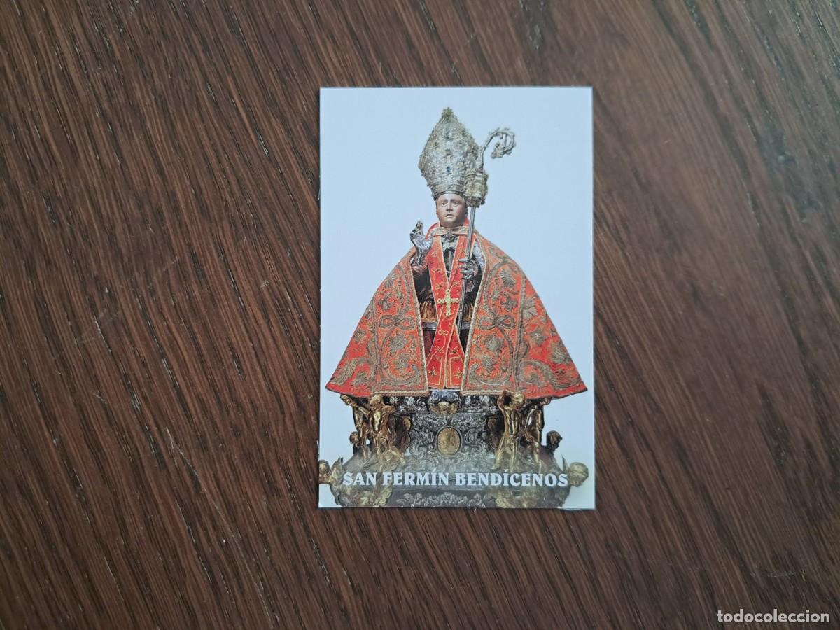 Coleccionismo Calendarios: calendario de publicidad, parroquia de San Lorenzo, capilla de San Ferm&iacute;n, Pamplona, a&ntilde;o 2026.