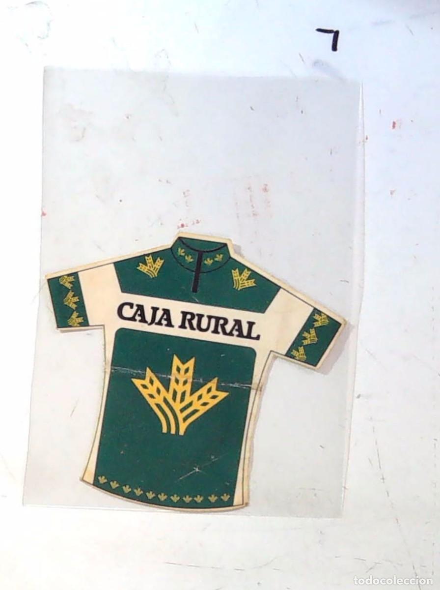 Colecionismo Calend&aacute;rios: PEGATINA CICLISMO CAJA RURAL 1990