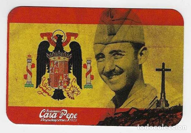 Coleccionismo Calendarios: CALENDARIO DE BOLSILLO A&Ntilde;O 2020 FRANCO - RESTAURANTE CASA PEPE - DESPE&Ntilde;APERROS - VER FOTO REVERSO