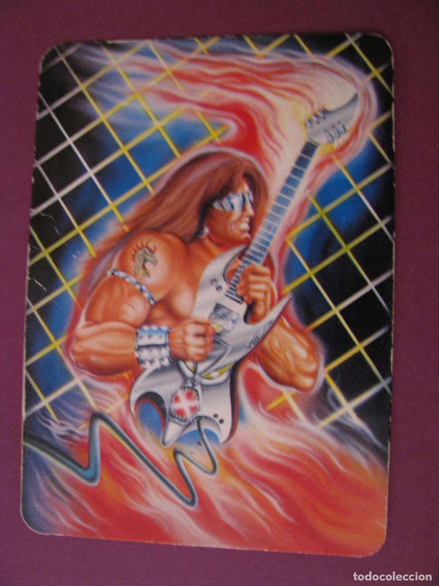 Coleccionismo Calendarios: CALENDARIO DE BOLSILLO 1995. IMAGEN DIBUJO, GUITARRISTA. PUBL. CARNICERIA ALFREDO, MALAGA
