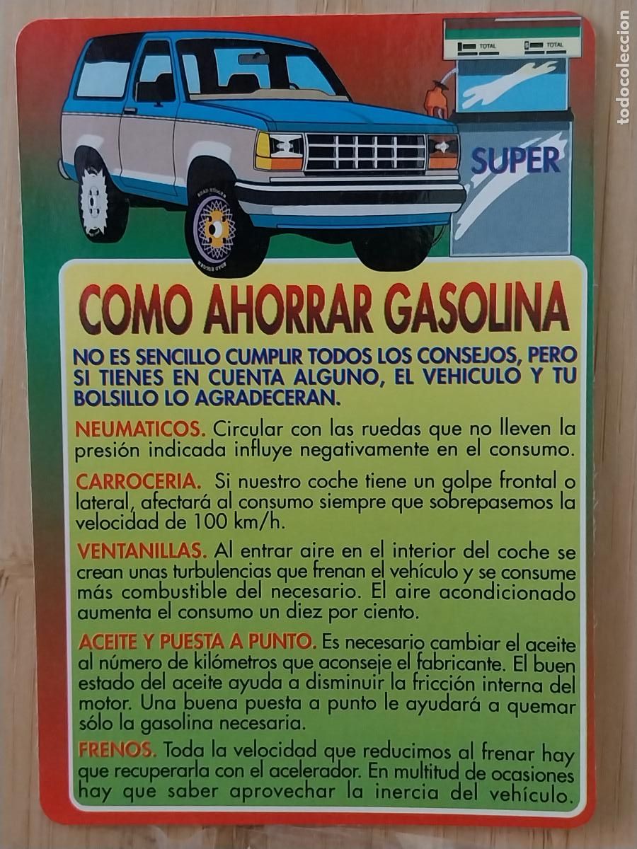 Coleccionismo Calendarios: AHORRAR GASOLINA ILUSTRACION CALENDARIO 1997 PUBLI *** BAR YOLI PARLA *** REF WCB 349