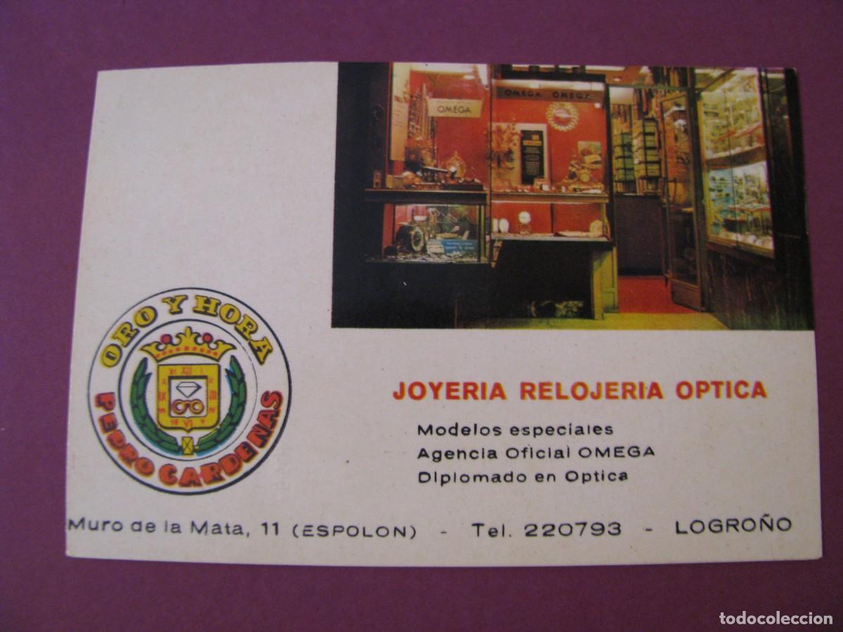 Coleccionismo Calendarios: CALENDARIO DE BOLSILLO 1967. JOYERIA RELOJERIA ORO Y HORA. PEDRO CARDENAS. LOGRO&Ntilde;O. RECORTADO