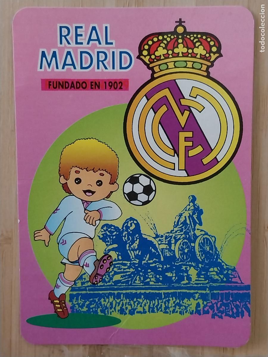 Collectables Calendars: REAL MADRID ILUSTRACION CALENDARIO 1997 PUBLI ** ASTURIANO IDIOMAS ** REF MC 169 ******