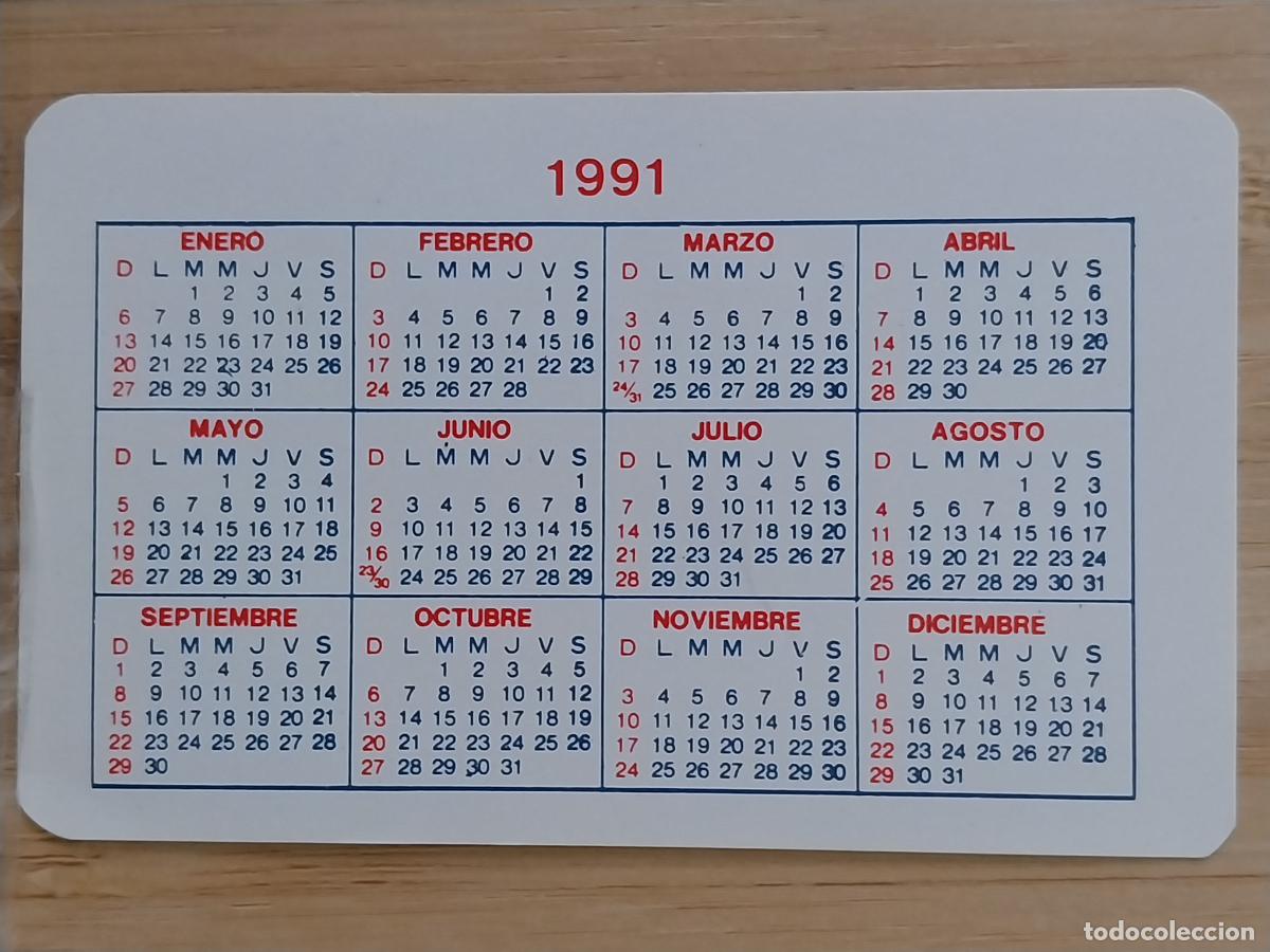 Coleccionismo Calendarios: CALENDARIO 1991 1992 PUBLI ** ** REF NO******