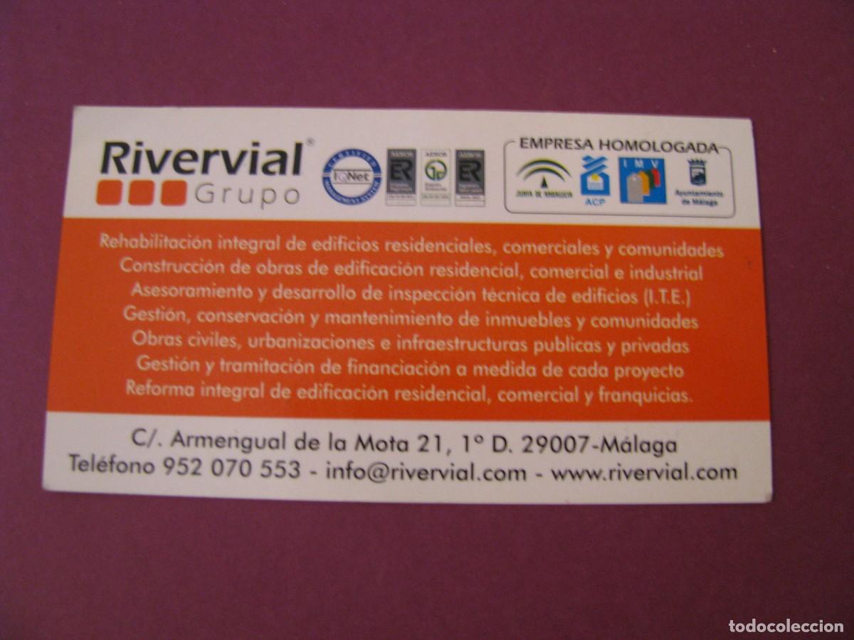 Coleccionismo Calendarios: CALENDARIO DE BOLSILLO A&Ntilde;O 2011. RIVERVIAL